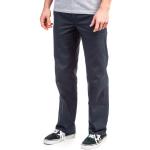 Marineblaue Bestickte Dickies Slim Fit Jeans mit Reißverschluss für Herren Größe XXL Weite 29, Länge 30 