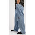Blaue Streetwear Dickies Double Knee 5-Pocket Jeans aus Baumwolle für Herren Größe XXL Weite 30, Länge 32 