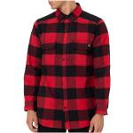 Reduzierte Rote Dickies Outdoor-Hemden aus Flanell für Herren Größe L 