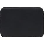 Schwarze Netbook Taschen mit Reißverschluss aus Neopren 