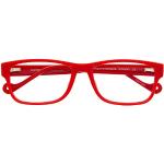 Rote Brillenfassungen Blaulichtschutz für Herren 