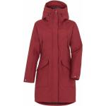 Didriksons Agnes Women's Coat 4 velvet red - Regenmantel 34 velvet red