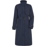 Blaue Elegante Winddichte Trenchcoats aus Polyester für Damen Größe L 