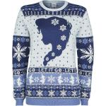 Bunte Unifarbene Die Eiskönigin - völlig unverfroren Elsa Weihnachtspullover für Damen Größe XL zu Weihnachten für den für den Herbst 
