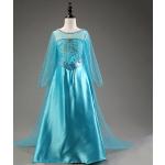 Blaue Die Eiskönigin Elsa Kinderkleider aus Baumwollmischung für Mädchen Größe 122 
