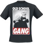 Die Muppets T-Shirt - Old School Gang - M bis 3XL - für Männer - Größe XXL - schwarz - Lizenzierter Fanartikel