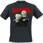 Die Muppets T-Shirt - Old School - M bis 5XL - für Männer - Größe 4XL - schwarz - Lizenzierter Fanartikel