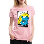 Die Schlümpfe Schlumpfine Happy Face Frauen Premium T-Shirt