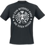 Die Toten Hosen T-Shirt - Bis zum bitteren Ende - S bis XXL - für Männer - Größe M - schwarz - Lizenziertes Merchandise