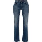 Reduzierte Dunkelblaue Bestickte Diesel Jeans mit Stickerei mit Reißverschluss aus Denim für Damen Größe XS Weite 29, Länge 32 