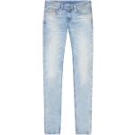 Reduzierte Hellblaue Diesel Sleenker Ripped Jeans & Zerrissene Jeans aus Baumwolle für Herren 