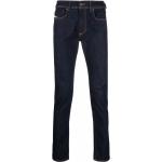 Blaue Diesel Sleenker Skinny Jeans mit Reißverschluss für Herren Weite 29, Länge 30 