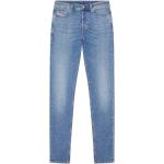 Hellblaue Diesel Larkee Slim Fit Jeans aus Baumwolle für Herren Weite 28, Länge 32 
