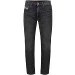 Schwarze Diesel Slim Fit Jeans aus Baumwolle für Herren Weite 29, Länge 30 