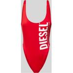 Rote Diesel U-Ausschnitt Damenbadeanzüge aus Polyamid Größe S 