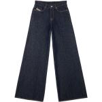 Blaue Diesel Bootcut Jeans aus Denim für Damen Größe XS Weite 30, Länge 32 