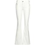Reduzierte Weiße Diesel Bootcut Jeans für Damen Weite 28 