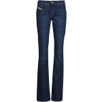Reduzierte Blaue Diesel Bootcut Jeans aus Denim für Damen Weite 32 