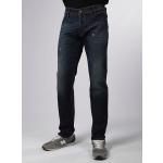 Reduzierte Dunkelblaue Bestickte Diesel Slim Fit Jeans mit Reißverschluss aus Baumwolle für Herren Weite 29, Länge 32 