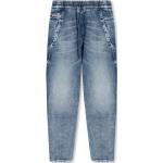 Reduzierte Blaue Bestickte Loose Fit Diesel Jeans mit Stickerei aus Denim für Damen 