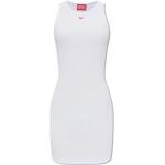 Weiße Bestickte Ärmellose Diesel Bandage-Kleider & Bodycon-Kleider enganliegend für Damen Größe L 
