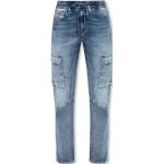Reduzierte Blaue Diesel Slim Fit Jeans aus Denim für Damen 