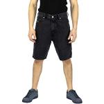 Schwarze Diesel Jeans-Shorts aus Denim für Herren für den für den Sommer 