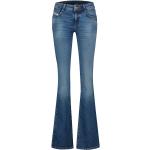 Blaue Diesel Bootcut Jeans aus Denim für Damen Größe XS 
