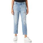 Hellblaue Diesel Fayza Boyfriend-Jeans aus Baumwolle für Damen Weite 28 