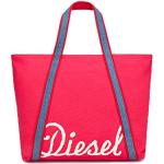 Diesel Damen CANVAS JP BAG Shopper Tasche (Rot)