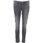 Diesel Damen Skinny Jeans Livier-Ankle, Grau (Black / Grey 0681Y), W25