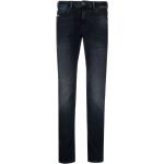 Reduzierte Mitternachtsblaue Bestickte Elegante Diesel Slim Fit Jeans aus Denim für Herren 