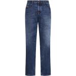 Mitternachtsblaue Diesel Straight Leg Jeans aus Denim für Herren Weite 32, Länge 32 