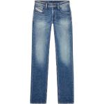 Blaue Diesel Larkee Straight Leg Jeans aus Denim für Herren Größe XXL Weite 31, Länge 30 