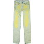 Gelbe Diesel Stretch-Jeans aus Denim für Damen 