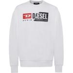 Weiße Diesel Rundhals-Ausschnitt Herrensweatshirts Größe S 