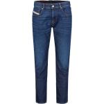 Blaue Diesel Slim Fit Jeans aus Baumwollmischung für Herren Größe XXL 