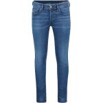 Dunkelblaue Diesel Sleenker Skinny Jeans aus Denim für Herren Größe XL 