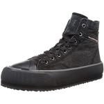 DIESEL Herren Prinzip Sneakers, Black/Pewter-H1645 high, 39 EU