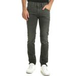 Reduzierte Grüne Vintage Diesel Slim Fit Jeans aus Baumwolle für Herren 