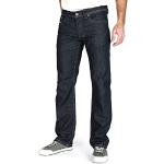 Blaue Diesel Larkee Straight Leg Jeans aus Denim für Herren Weite 38 