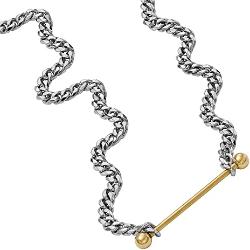 Diesel Halskette Für Männer Stahl, Länge: 450mm+50