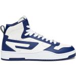 Blaue Diesel High Top Sneaker & Sneaker Boots aus Leder für Herren Größe 43 