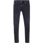 Reduzierte Dunkelgraue Diesel Skinny Jeans mit Reißverschluss aus Baumwollmischung für Herren Weite 29, Länge 30 