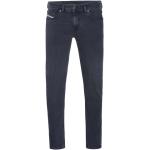 Reduzierte Dunkelgraue Diesel Hüftjeans & Low Waist Jeans mit Reißverschluss aus Baumwollmischung für Herren Weite 29, Länge 30 