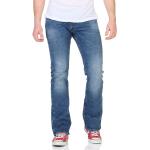 Blaue Bestickte Vintage Diesel Zatiny Jeans mit Stickerei aus Baumwolle trocknergeeignet für Herren Größe M Weite 34, Länge 32 