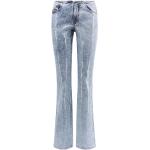 Reduzierte Blaue Diesel Hüftjeans & Low Waist Jeans mit Reißverschluss aus Baumwolle für Damen 