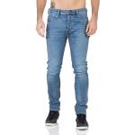 Blaue Bestickte Diesel Tepphar Slim Fit Jeans aus Denim für Herren Weite 33 