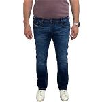 Hellblaue Bestickte Diesel Zatiny Jeans mit Stickerei aus Denim für Herren Weite 36 