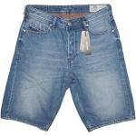 Reduzierte Blaue Diesel Jeans-Bermudas aus Denim für Herren für den für den Sommer 